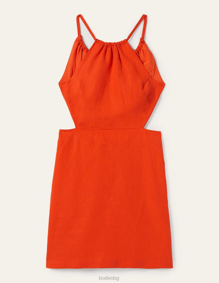 облекло Boden мини рокля с детайли на гърба петарда Жени LL682455