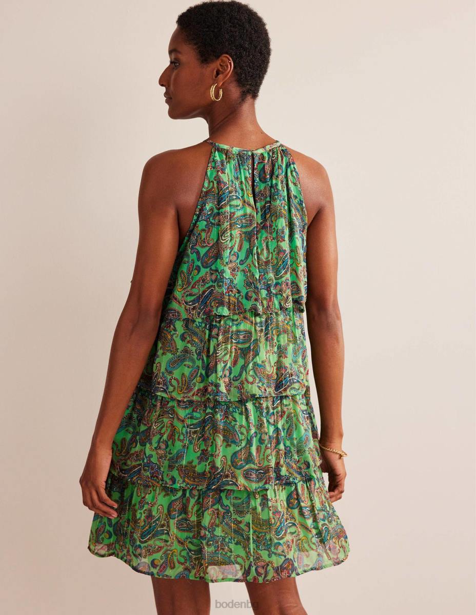 облекло Boden рокля с деколте на нива лед от шам фъстък и райски поп Жени LL68572