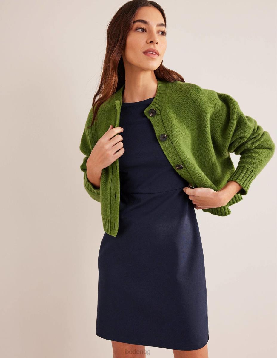 облекло Boden мини рокля от трико военноморски флот Жени LL6883