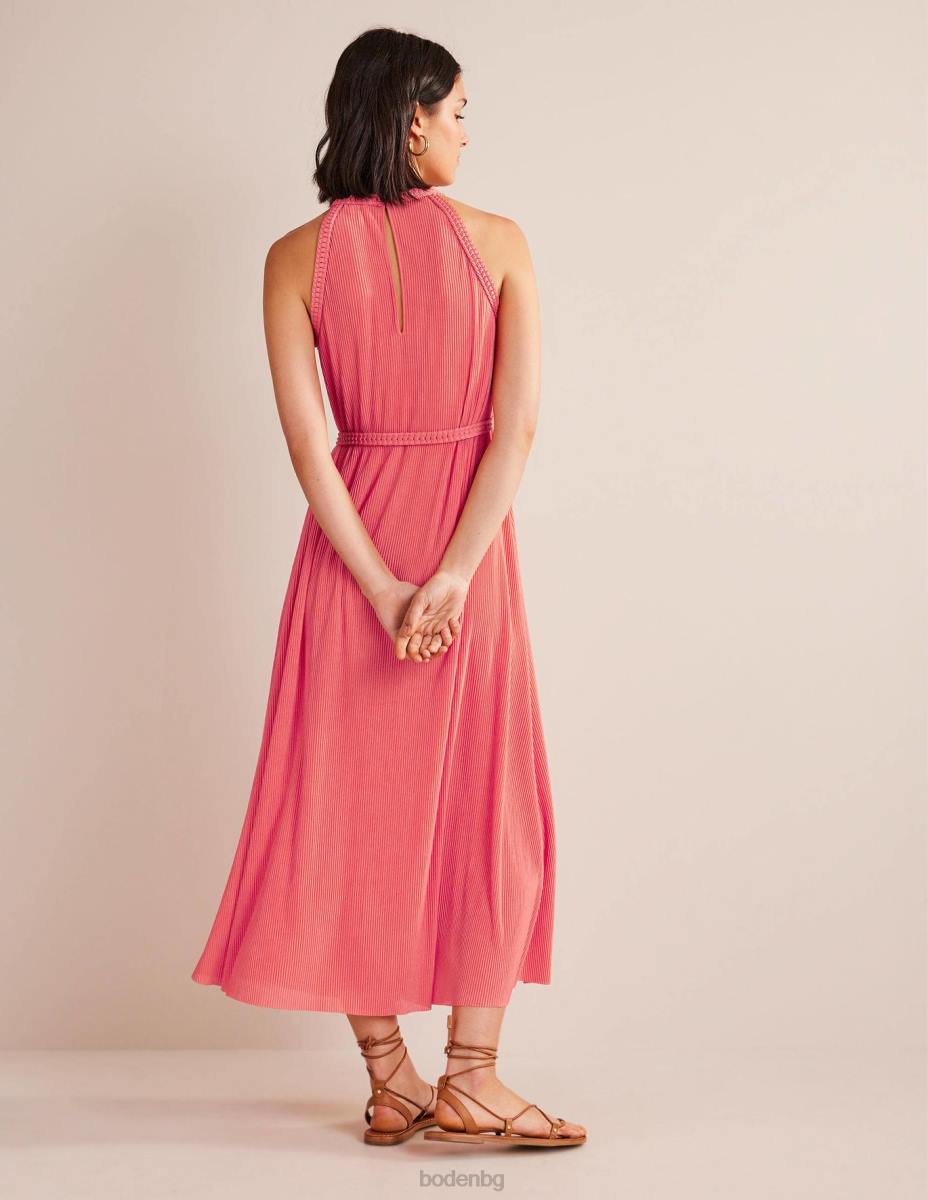 облекло Boden макси рокля от трико коралов залез Жени LL68960