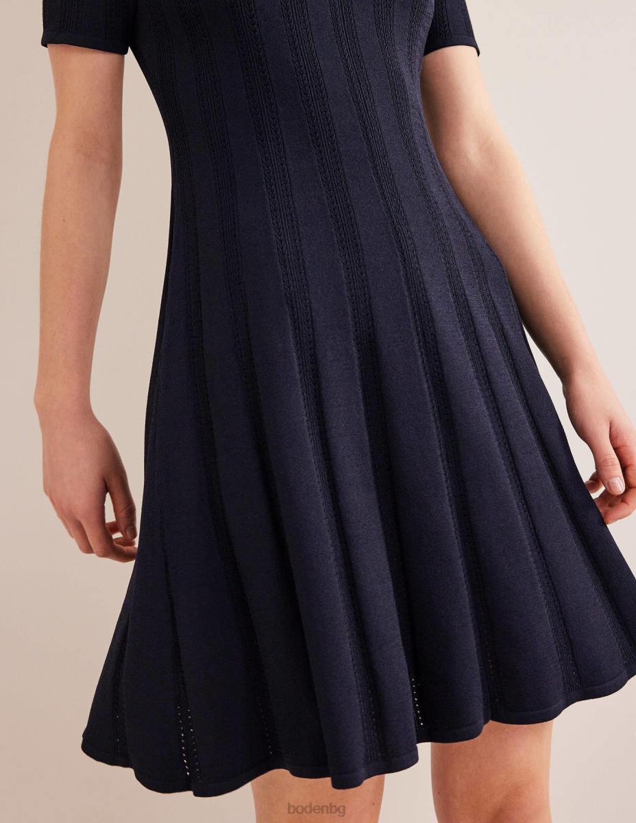 облекло Boden мини рокля с разширен шев военноморски флот Жени LL68964