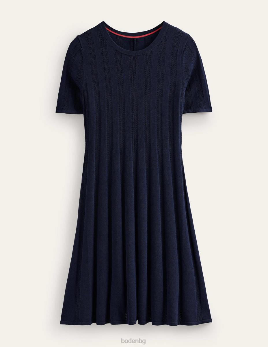 облекло Boden мини рокля с разширен шев военноморски флот Жени LL68964