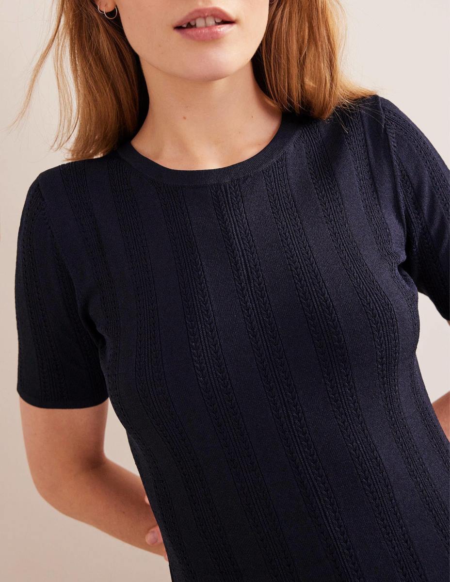 облекло Boden мини рокля с разширен шев военноморски флот Жени LL68964