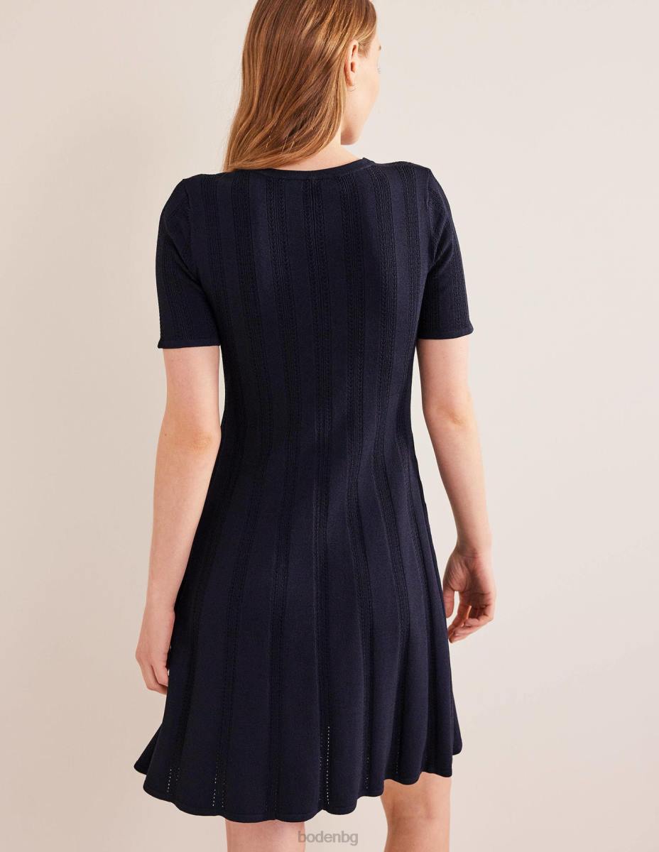 облекло Boden мини рокля с разширен шев военноморски флот Жени LL68964