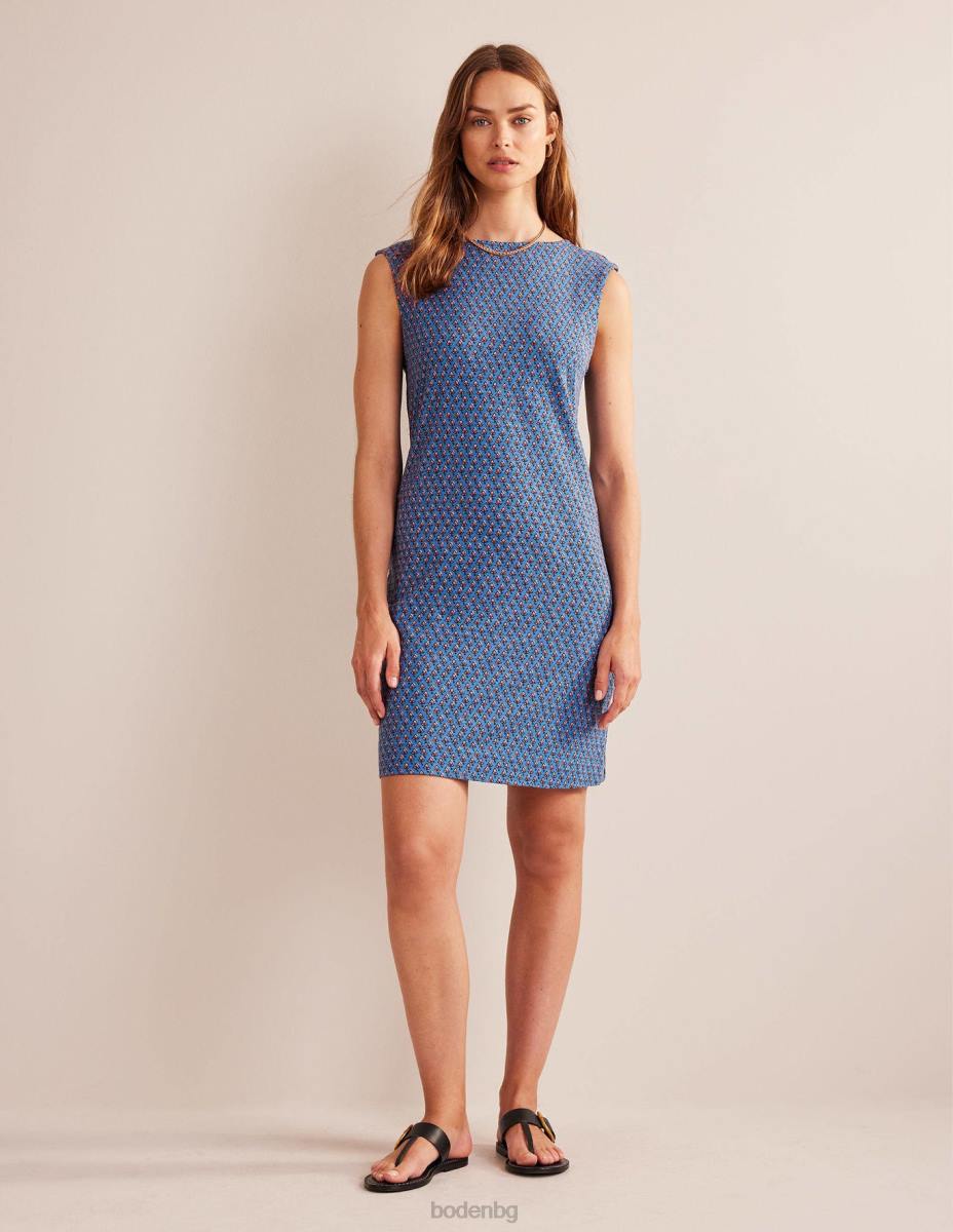 облекло Boden рокля от трико без ръкави aegean blue & lale руж Жени LL6818