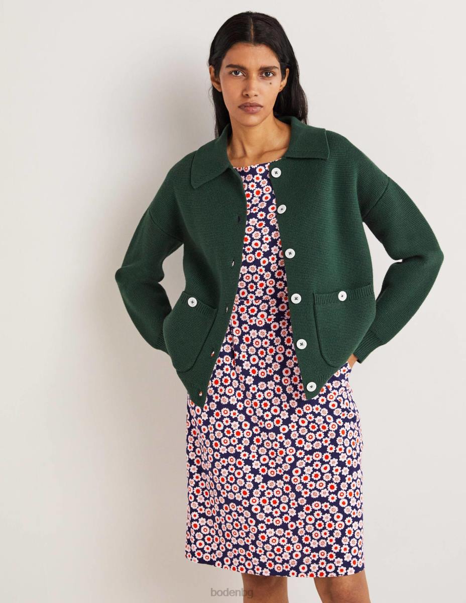 облекло Boden рокля от трико florrie френски военноморски флот & ditsy вихър Жени LL682552