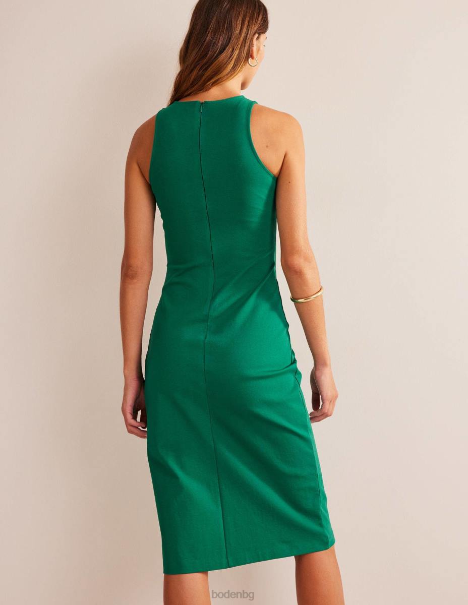 облекло Boden midi рокля със състезателно трико ярък изумруд Жени LL681007