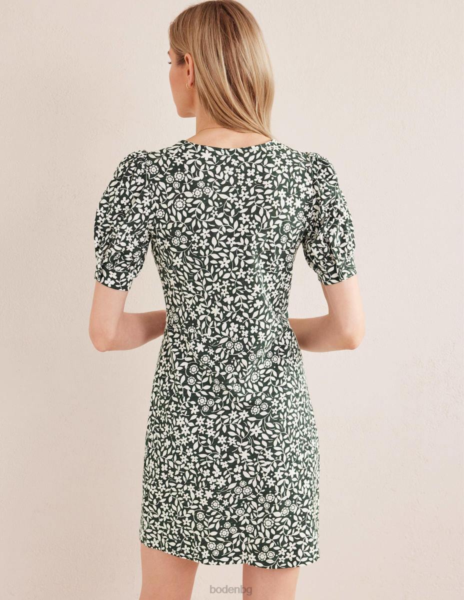 облекло Boden мини рокля от трико с v-образно деколте chatsworth & sunflower pop Жени LL682159