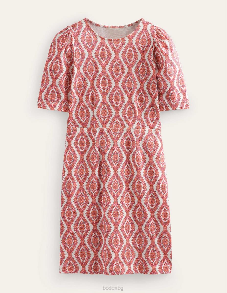 облекло Boden рокля от трико на zoe амарилис и ботанически венец Жени LL685