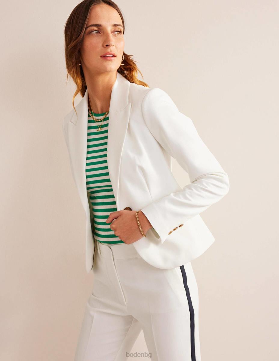 облекло Boden блейзърът Canonbury по поръчка слонова кост Жени LL68679