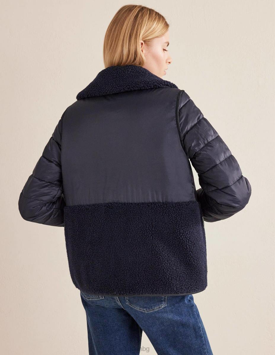 облекло Boden ватирано борг яке военноморски флот Жени LL681601