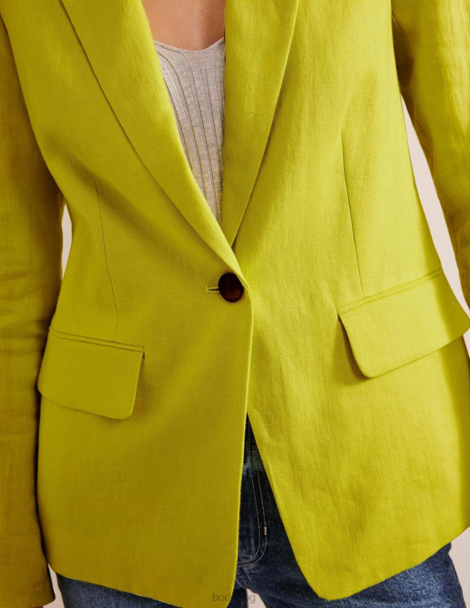 облекло Boden лененият блейзър на Кеймбридж цитруси Жени LL68678