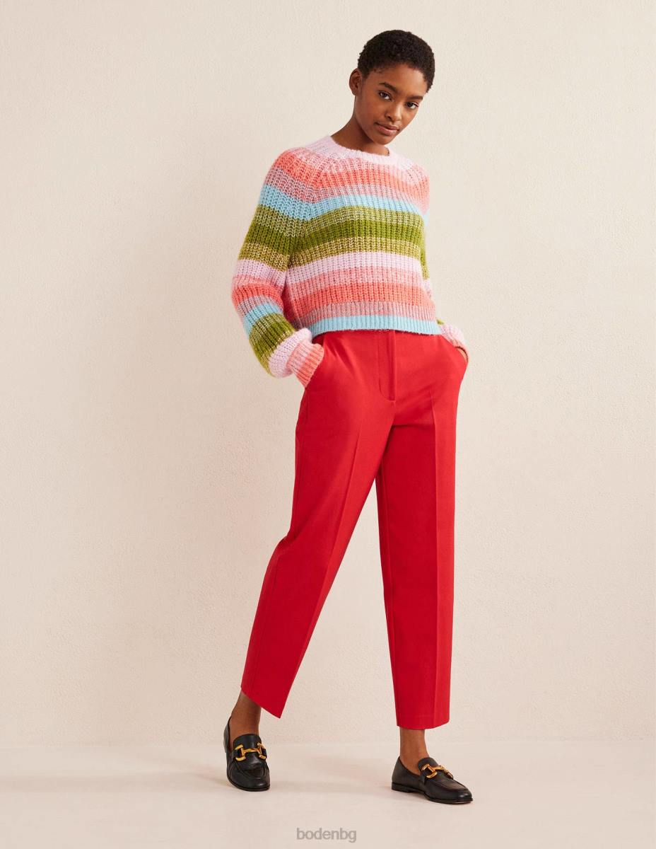 облекло Boden би-стреч заужени панталони камелия Жени LL681434