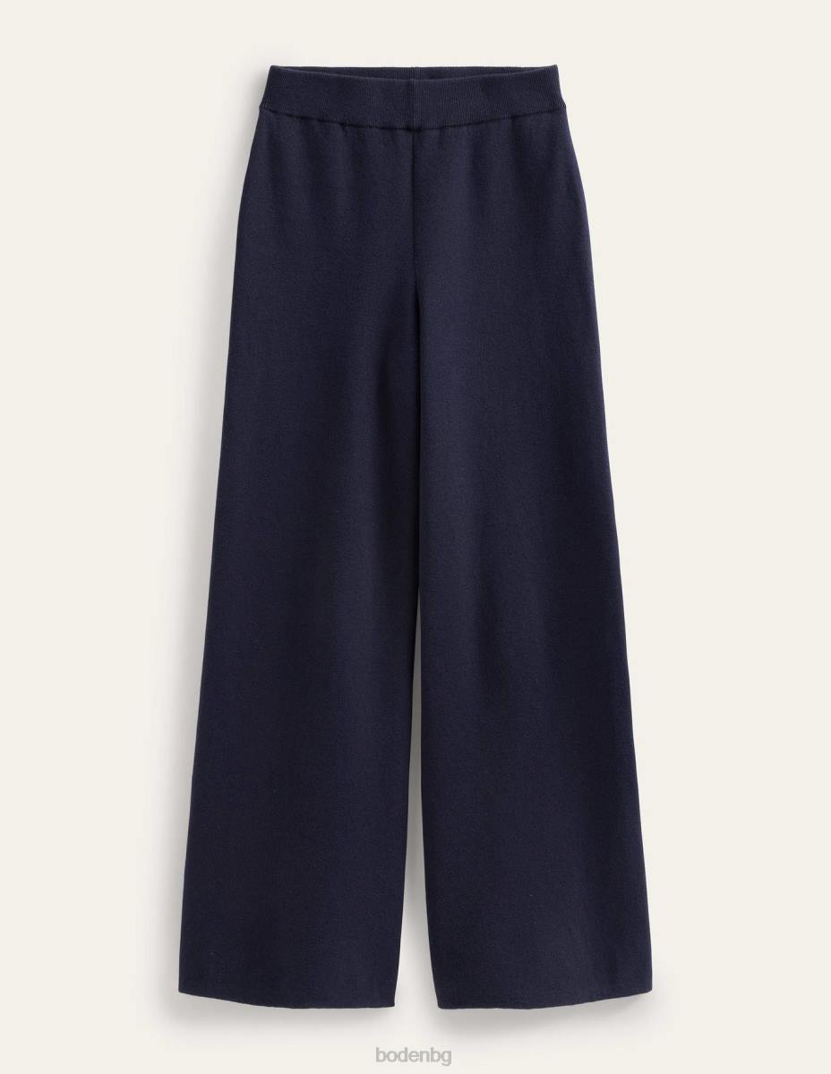 облекло Boden жакардови панталони военноморски флот Жени LL681749