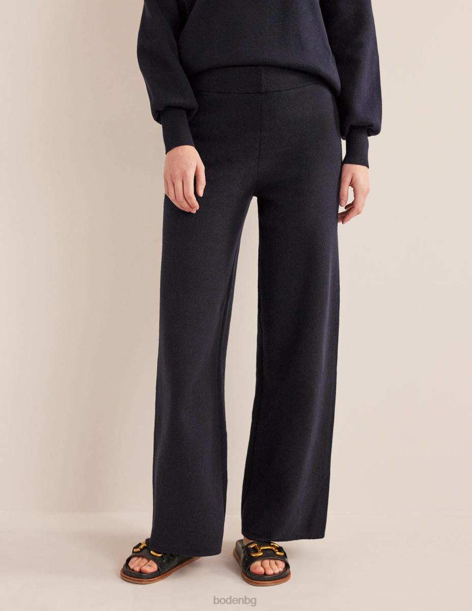 облекло Boden жакардови панталони военноморски флот Жени LL681749