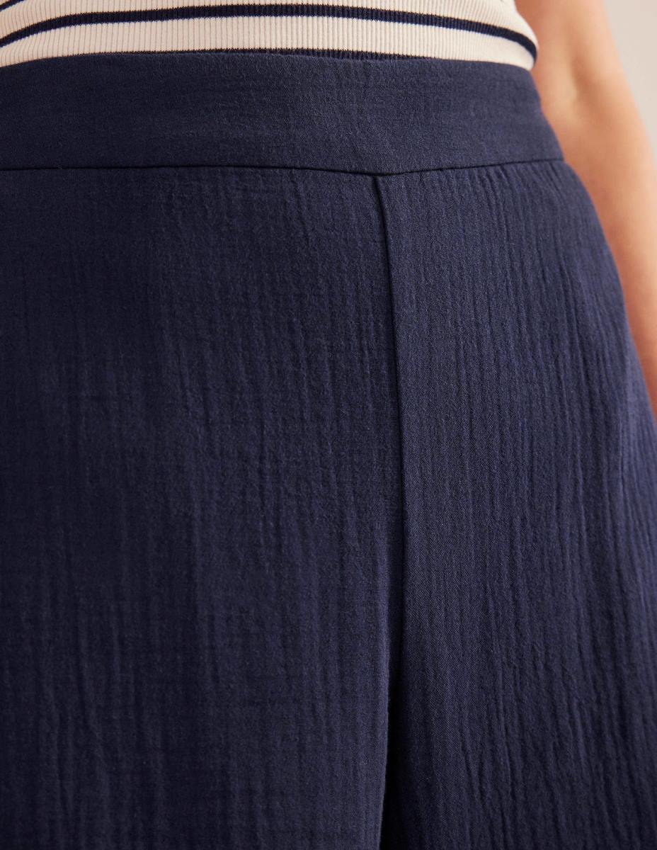 облекло Boden панталони от тензух военноморски флот Жени LL682267