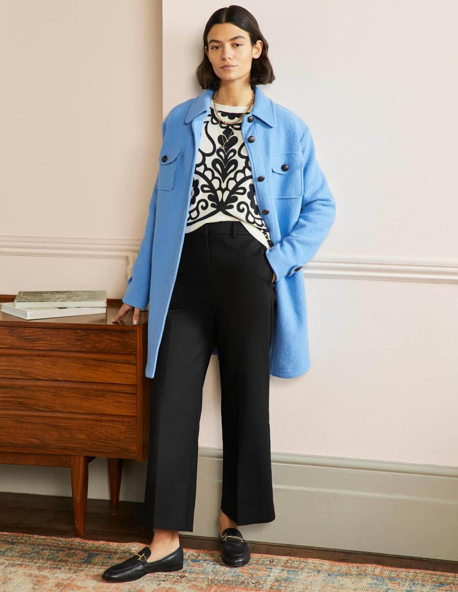 облекло Boden панталон Ричмънд с висока талия черен Жени LL68979