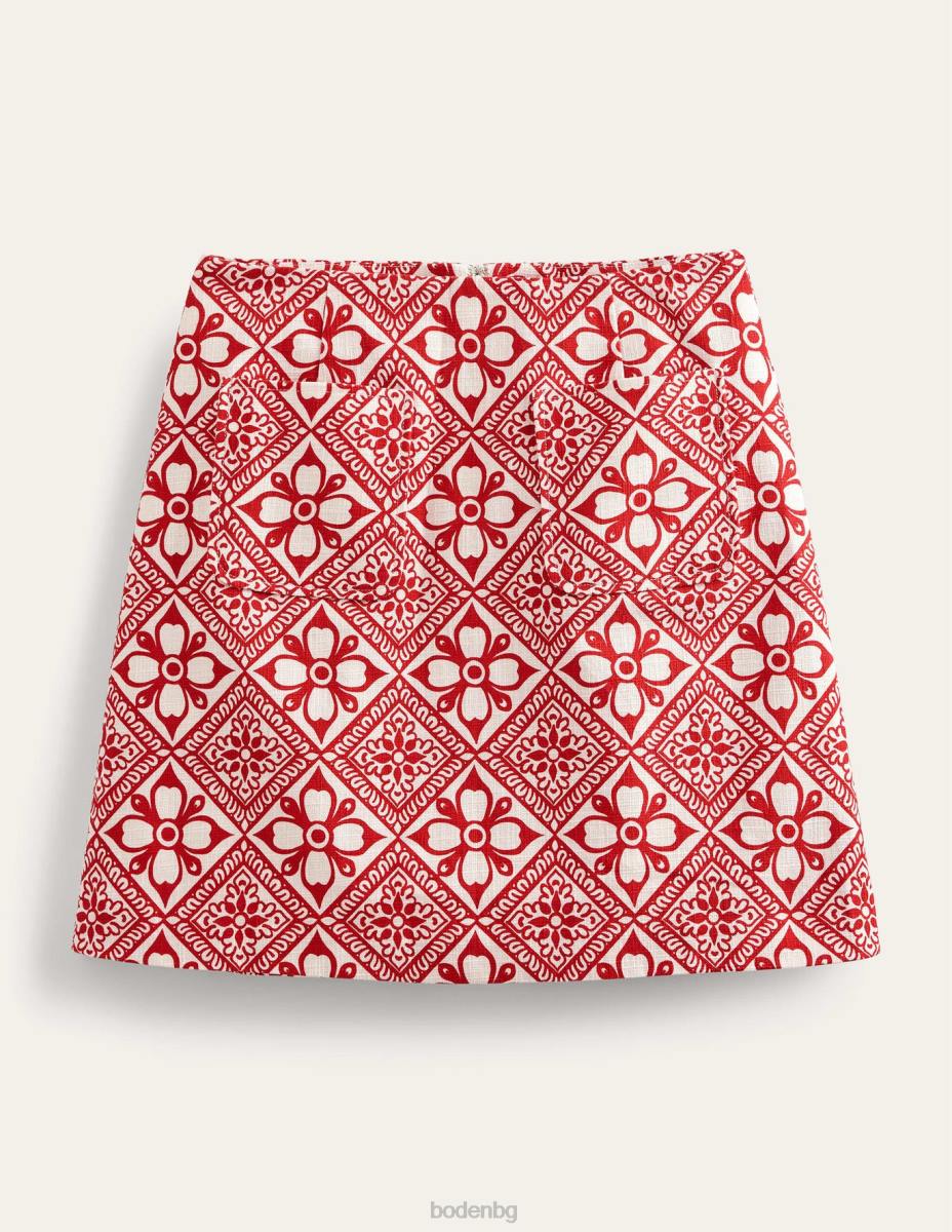 облекло Boden текстурирана миниатюрна линия коледна звезда и блок семка Жени LL681225