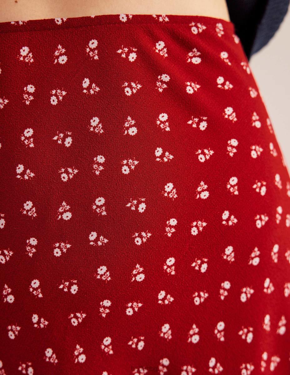 облекло Boden мини пола от креп коледна звезда и сладка маргаритка Жени LL681724