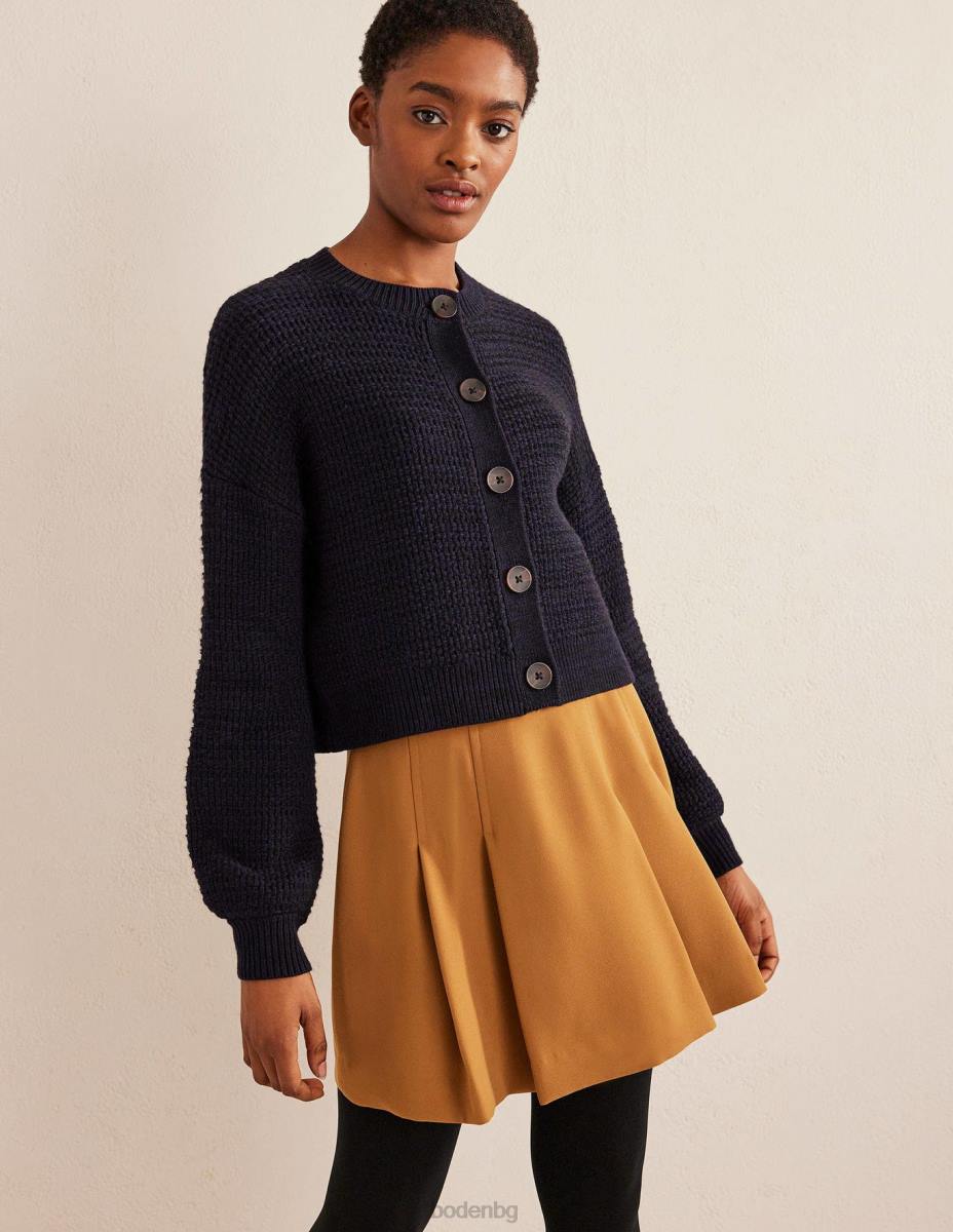 облекло Boden плисирана мини пола от креп плюшено мече Жени LL681967