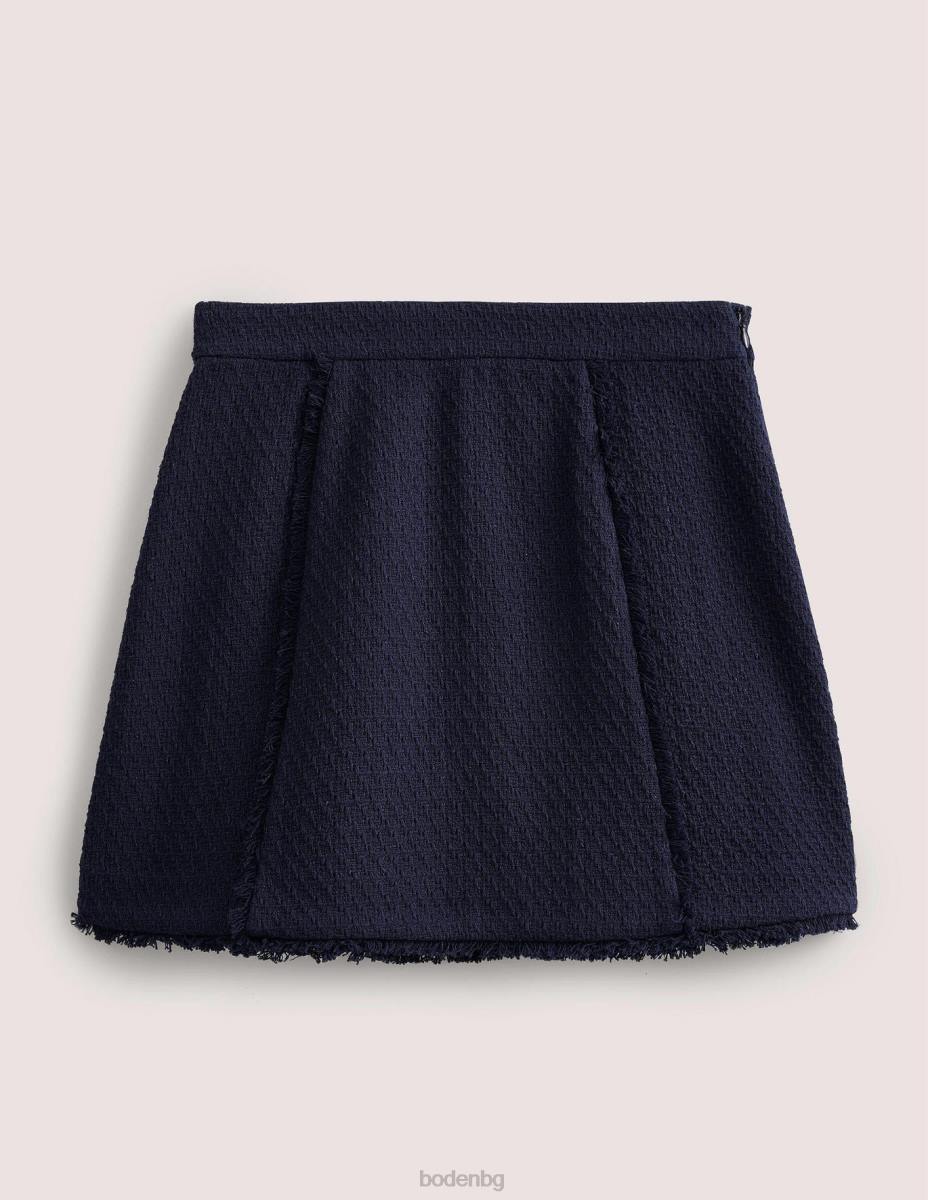 облекло Boden интересен мини от туид военноморски флот Жени LL681985