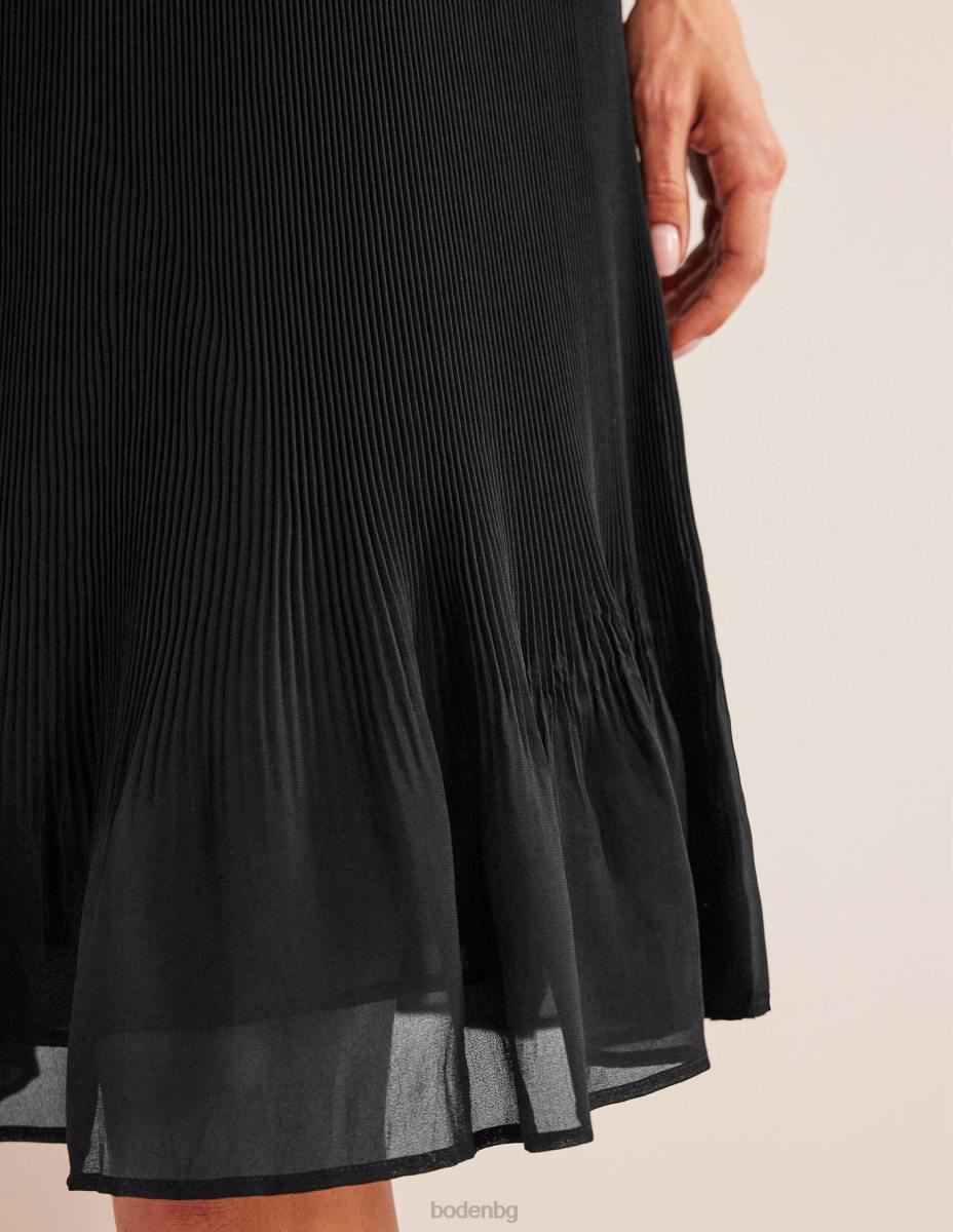 облекло Boden плисе пола с дължина до коляното черен Жени LL682522