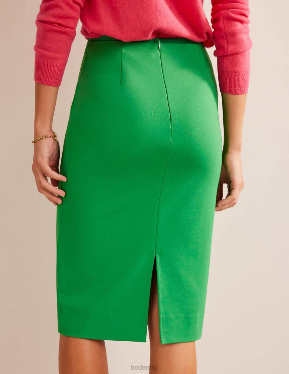 облекло Boden миди пола от еластично трико зелена пчела Жени LL68639