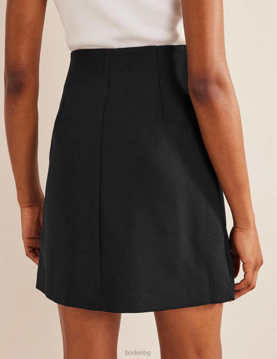 облекло Boden двуеластична мини пола черен Жени LL68650
