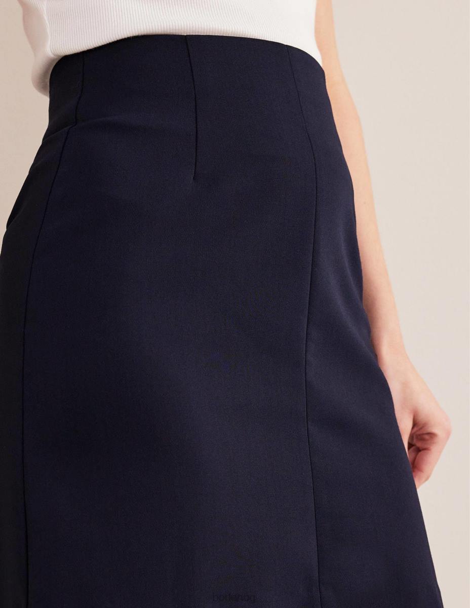 облекло Boden двуеластична мини пола военноморски флот Жени LL68651