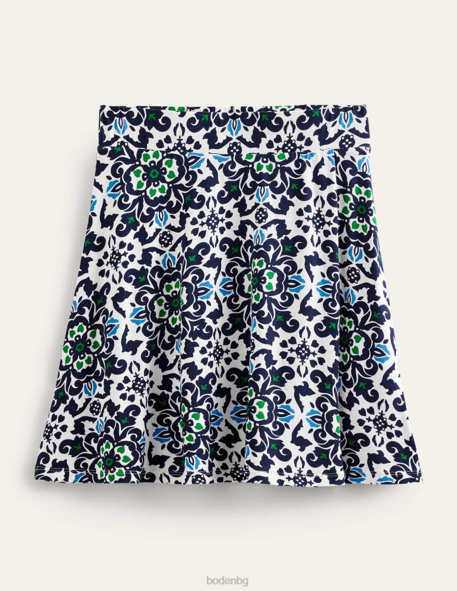 облекло Boden мини пола от трико френски флот и разкошна семка Жени LL68946