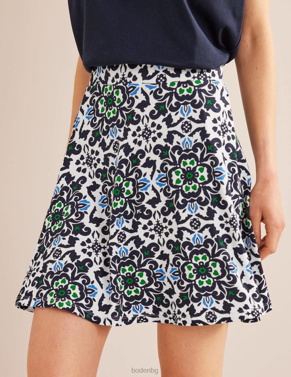 облекло Boden мини пола от трико френски флот и разкошна семка Жени LL68946