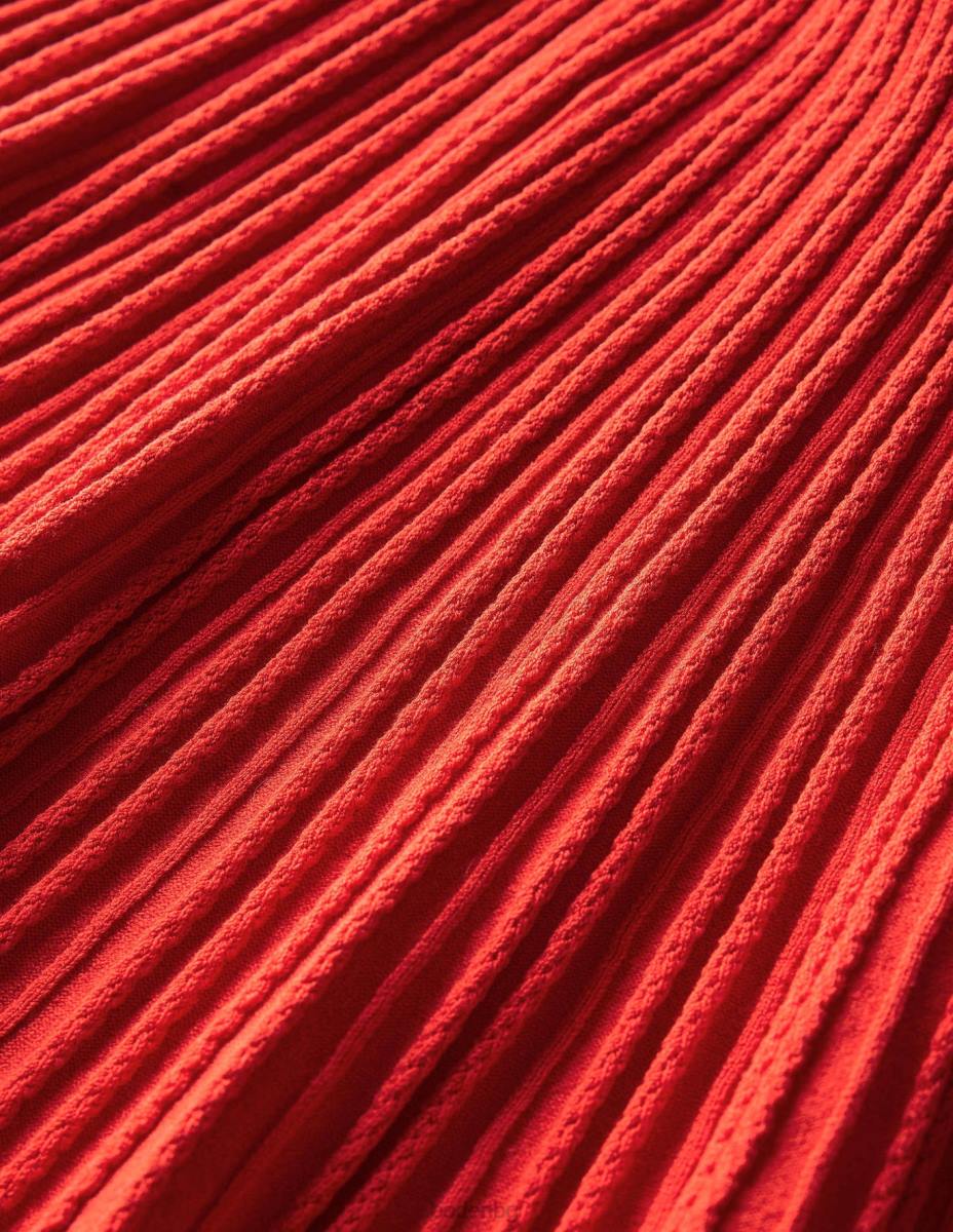 облекло Boden плетена пола тип pointelle домат Жени LL681814