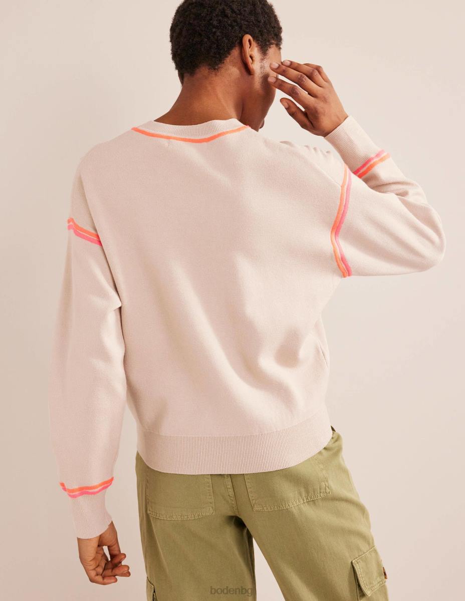 облекло Boden плетен суичър чинчила меланж Жени LL681377