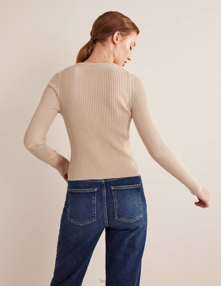 облекло Boden жилетка с оребрени детайли въже Жени LL681027