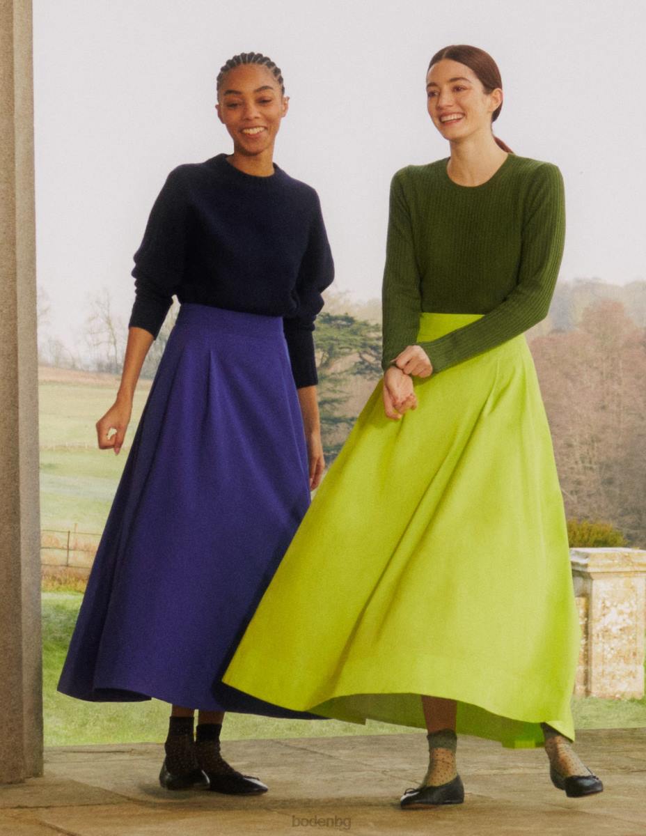 облекло Boden изчеткан вълнен скъсен пуловер военноморски флот Жени LL681401