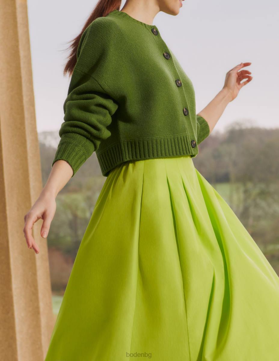 облекло Boden изчеткан вълнен скъсен пуловер военноморски флот Жени LL681401