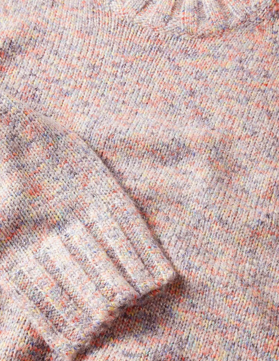 облекло Boden пъстър пухкав джъмпер сив меланж Жени LL681544