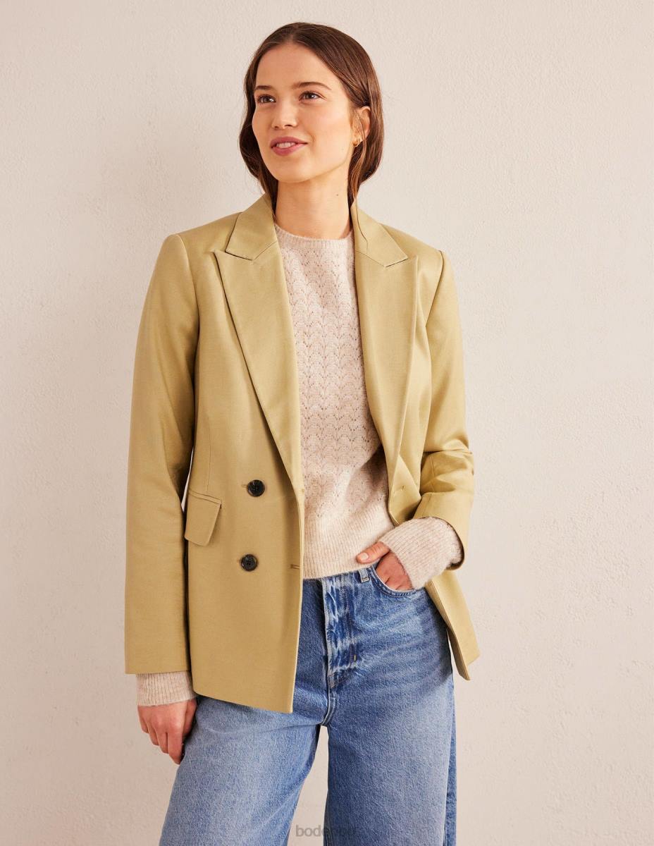 облекло Boden пухкав пуантел джъмпер меланж от овесени ядки Жени LL681740