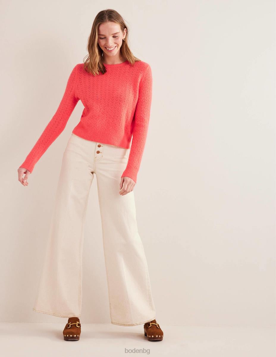 облекло Boden пухкав пуантел джъмпер корал Жени LL681810