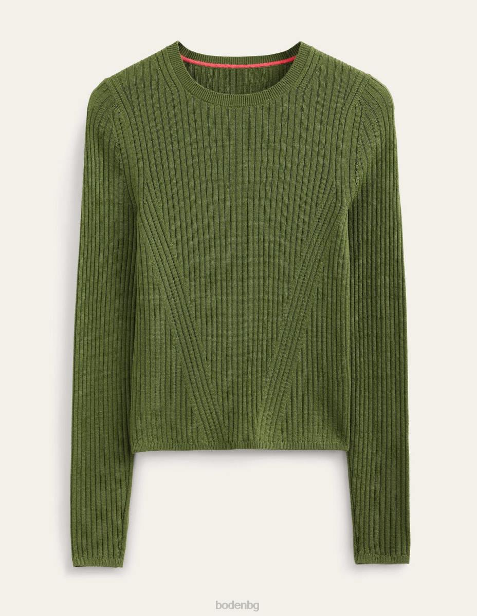 облекло Boden оребрен мериносов пуловер парк рейнджър Жени LL682213