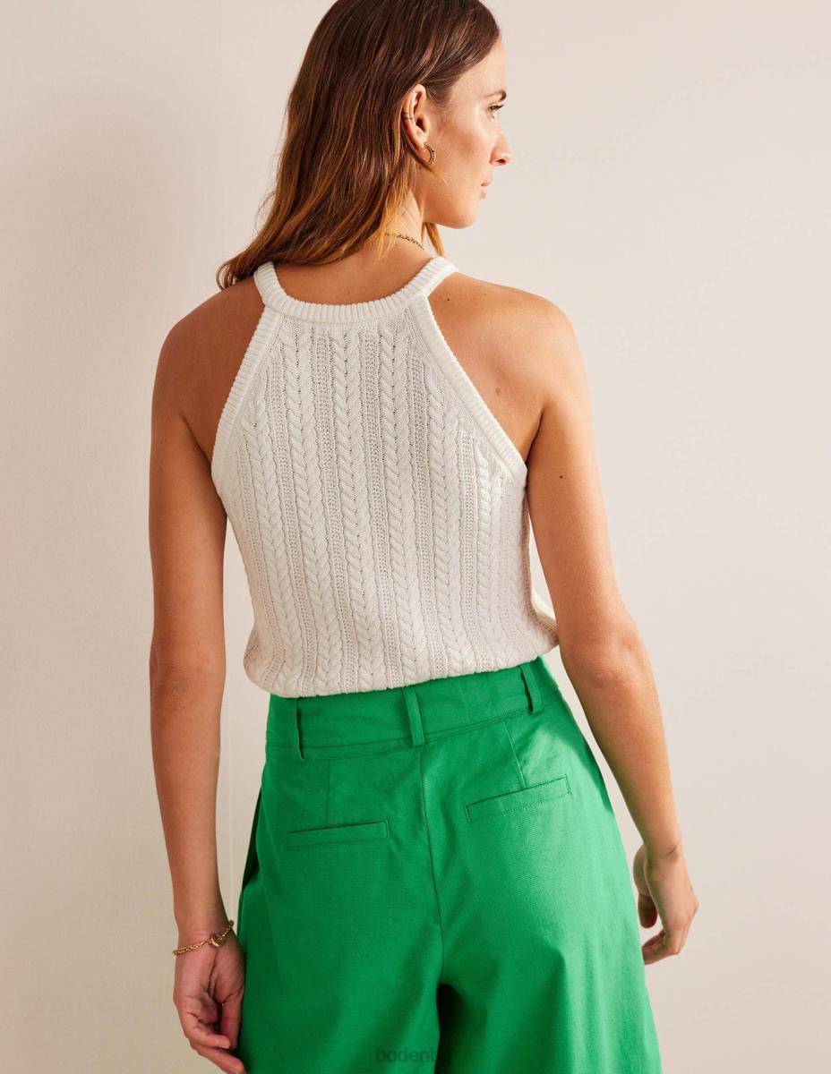 облекло Boden бод плетен резервоар топла слонова кост Жени LL68616