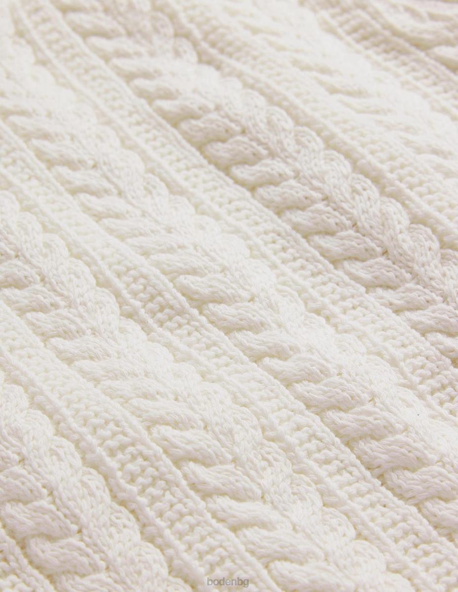 облекло Boden бод плетен резервоар топла слонова кост Жени LL68616