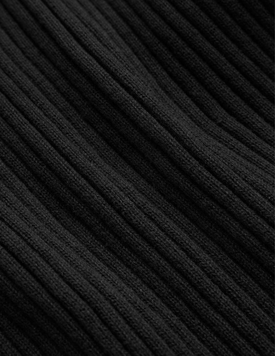 облекло Boden плетена тениска с плетени на една кука черен Жени LL68631