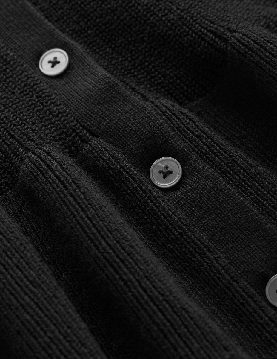 облекло Boden оребрена жилетка с пеплум черен Жени LL68951