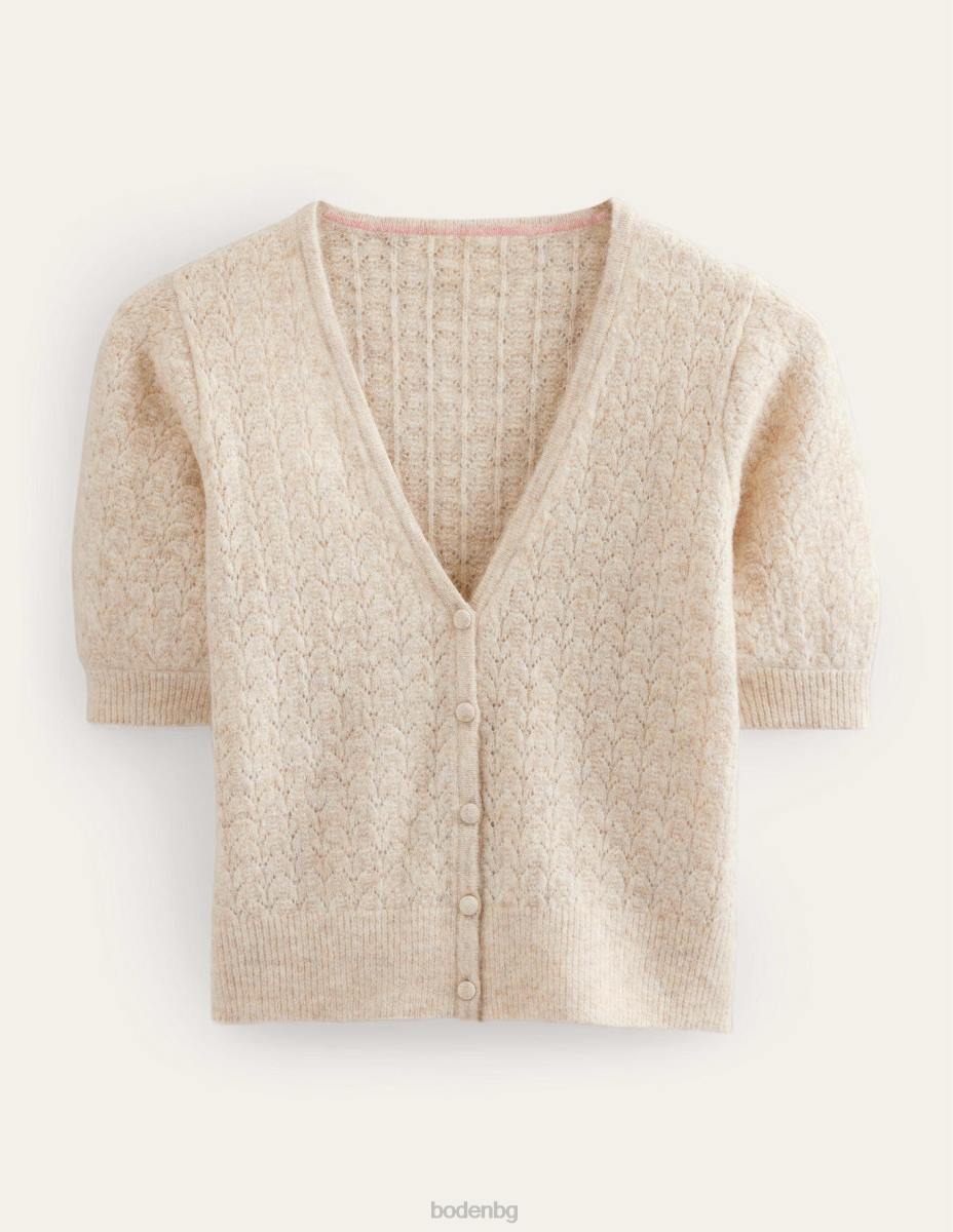 облекло Boden жилетка тип pointelle меланж от овесени ядки Жени LL681331