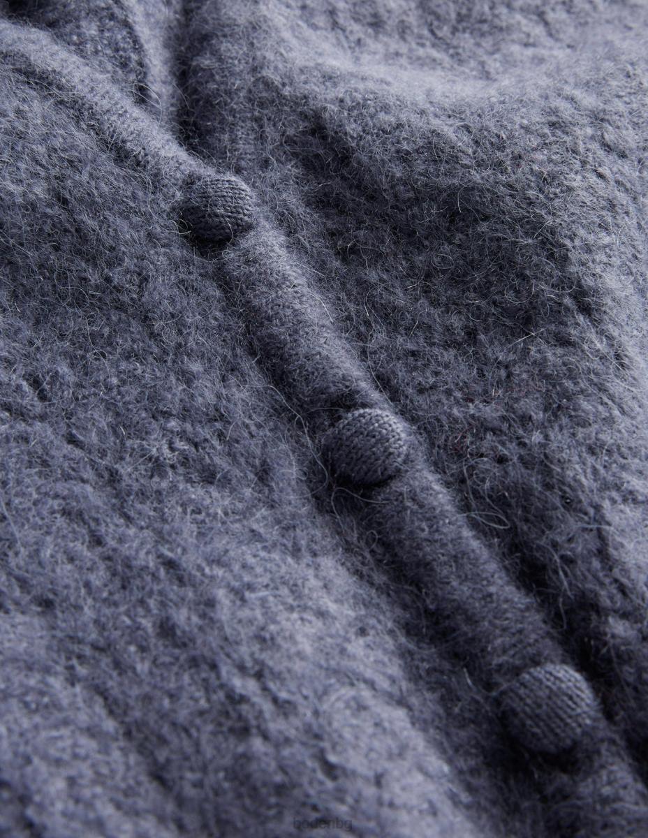 облекло Boden жилетка тип pointelle нощна сянка синьо Жени LL681566