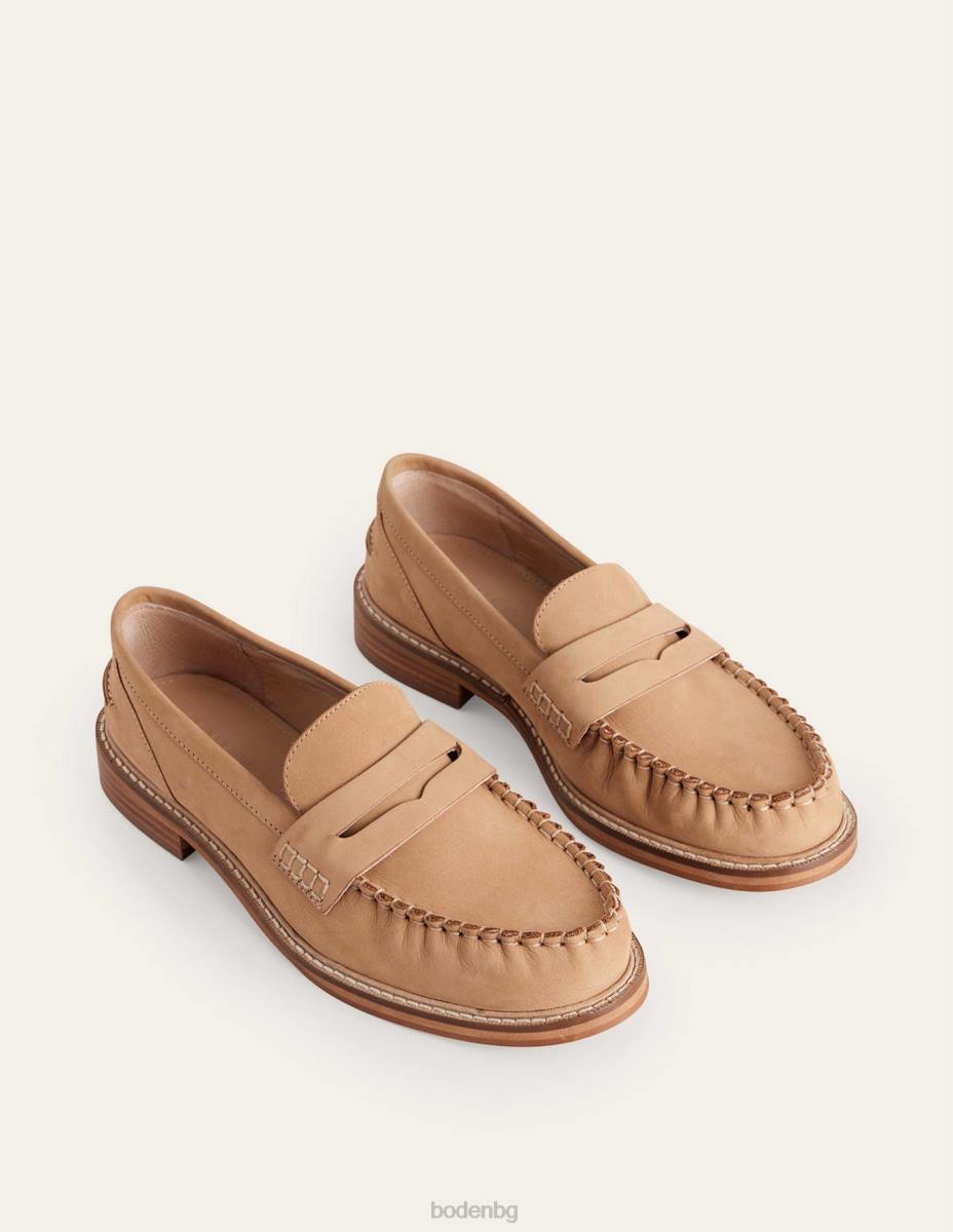 обувки Boden класически мокасини мокасини кленова захар набук Жени LL68728