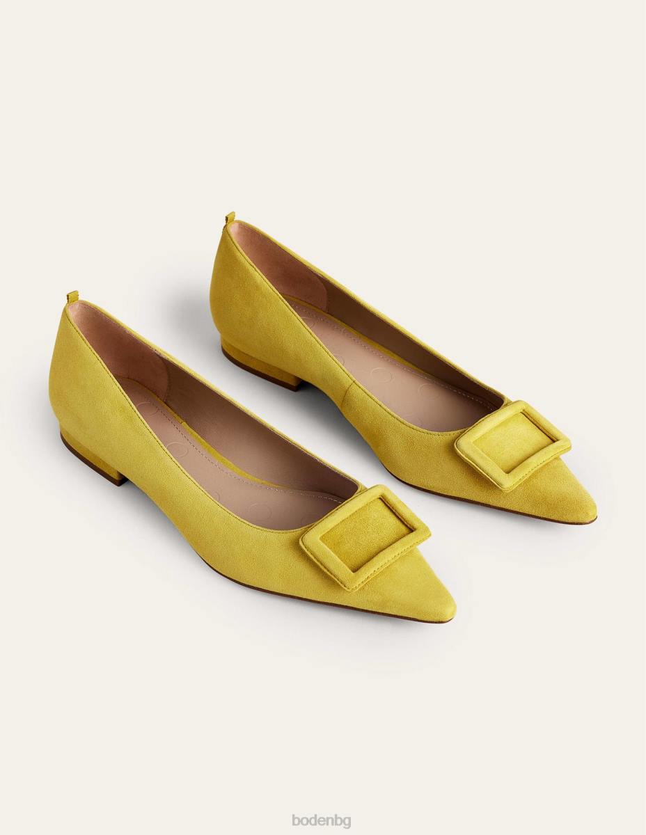 обувки Boden апартаменти, украсени със скъпоценни камъни слънчеви лъчи Жени LL682357