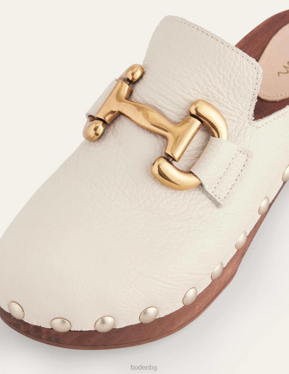 обувки Boden сабо с токчета ирис екрю Жени LL682609