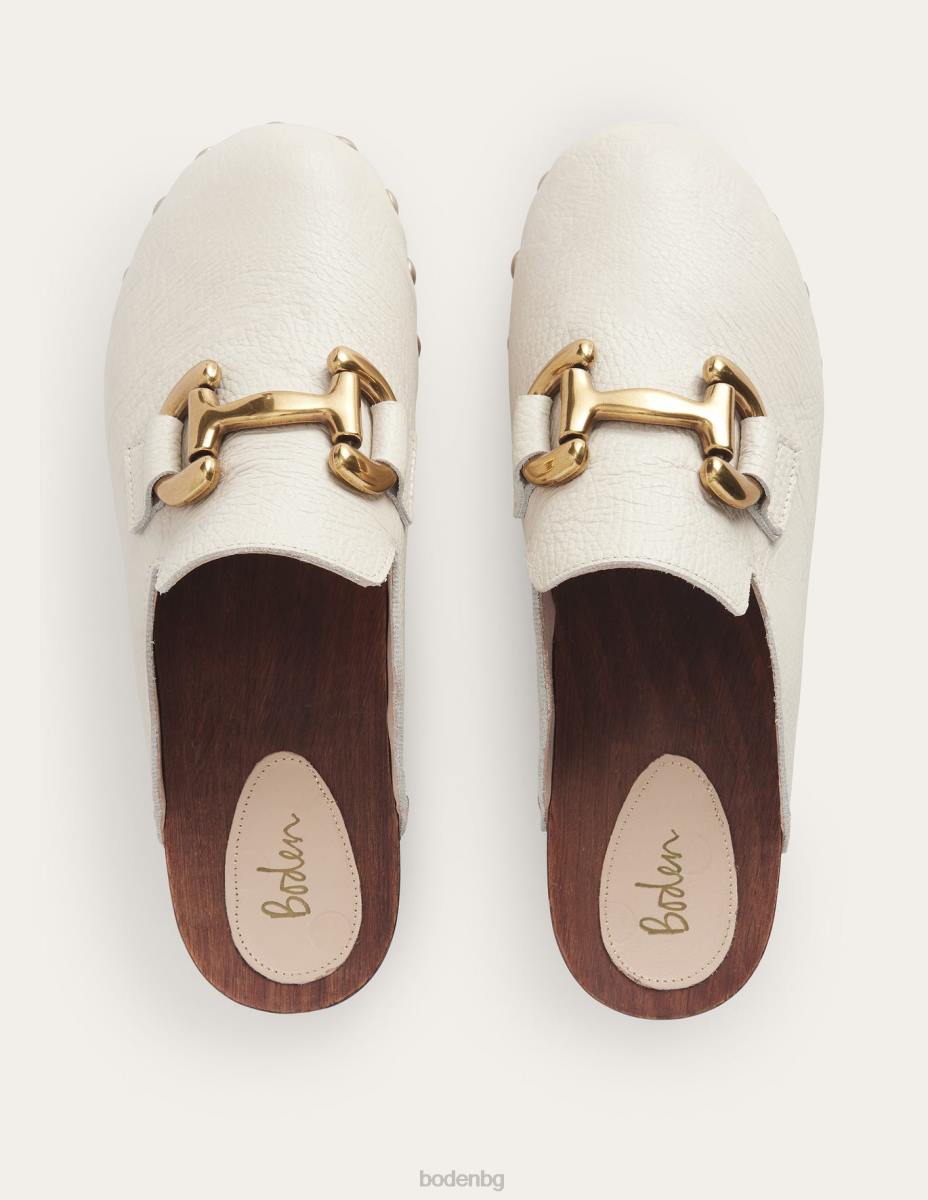 обувки Boden сабо с токчета ирис екрю Жени LL682609